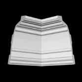 Стельовий плінтус 2 м GP-86 182х84 mm під натяжну стелю й підсвітку Дніпро