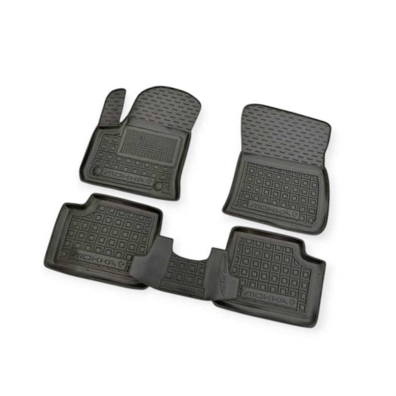 Килимки Опель mokka-e 2022-> борт 2,5 см, з перемичкою салону Мукачево - фото 1