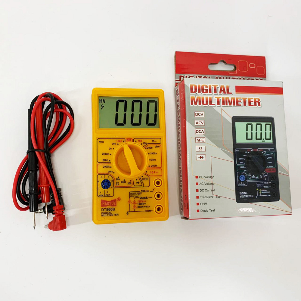 Мультиметр для побутового використання, Мультиметр для тестування електрообладнання FN-60 Львів - фото 9