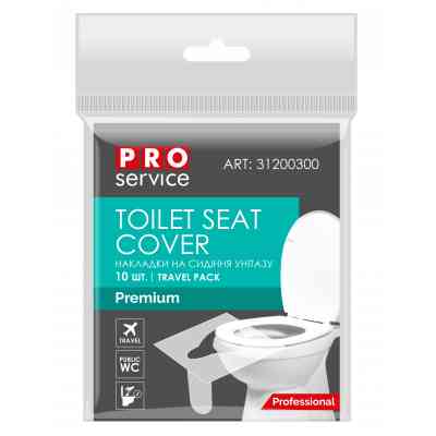 Гігієнічні накладки на унітаз PRO service Premium 10 шт. (4823071639360) Вінниця