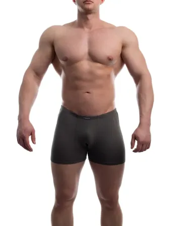 Труси чоловічі шорти однотонні з бавовни. Колір Хакі Atlet 950107 56 Київ