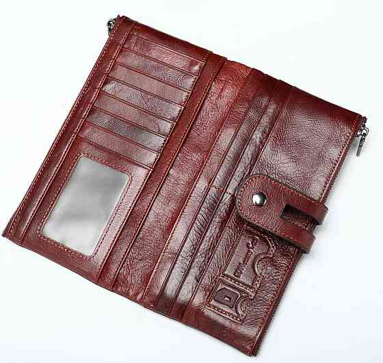 Гаманець жіночий Vintage 14906 Бордовий Київ