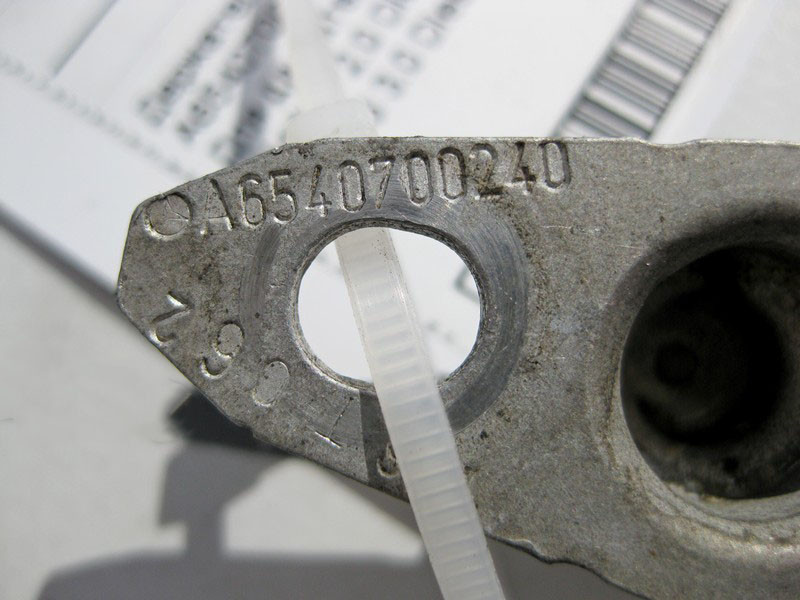 Mercedes-Benz  A6540700240 Тримач вакуумної трубки для двигунів OM654 R4 2.0 Diesel OM656 R6 3.0 Одеса - фото 3