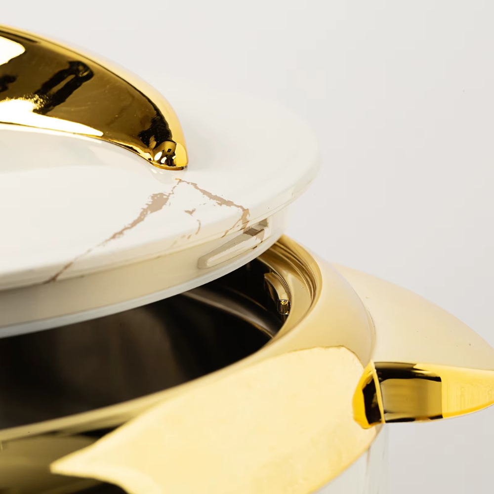 Набор термосов для еды 3в1 термоконтейнеры для сервировки стола, для хранения горячей и холодной пищи 2.5-2-1.5 л,белый Каменец-Подольский - изображение 10