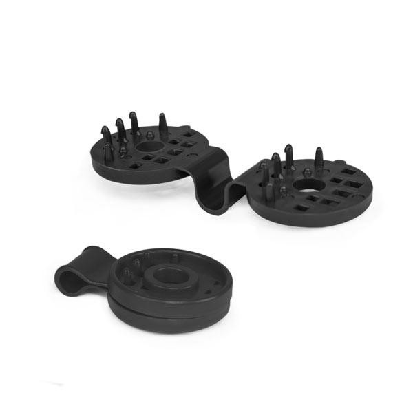 Зажим BUNGEE CORD CLIPS, черный, BCK4-BK-L Киев - изображение 2