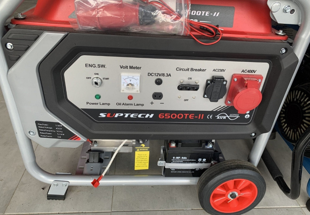 Бензиновый генератор Suptech 6500E. Харьков - изображение 2