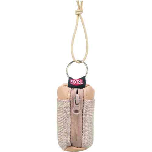 Диспенсер Trixie з пакетами для фекалій полотно зі штучною шкірою 1 упаковка 20 пакетів Київ