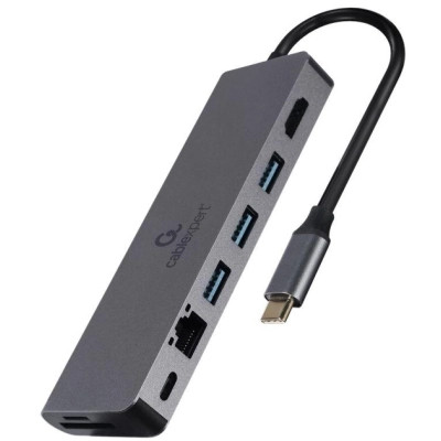 Концентратор Cablexpert USB-C 5-in-1 (A-CM-COMBO5-05) Винница - изображение 3