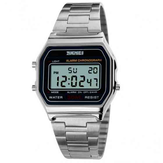 Чоловічий годинник Skmei Popular Silver Київ
