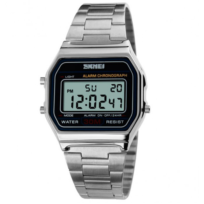Чоловічий годинник Skmei Popular Silver Київ - фото 1