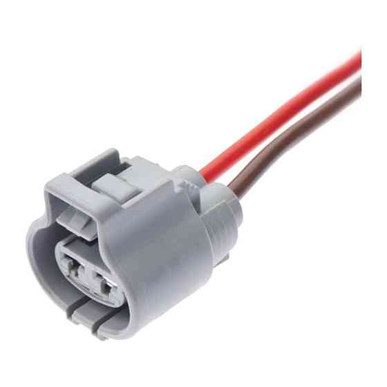 Разъем коннектор с проводом, 2-кон., Вентил, Охлаждения Радиатора, 176146-6, 6-176146-6, 368330-1, Buick, Cadillac, Chevrolet Киев