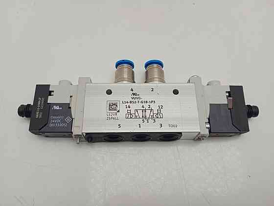 Пневматичний електромагнітний розподільник Festo VUVG-L14-B52-T-G18-1P3 (товар вживаний) Луцк