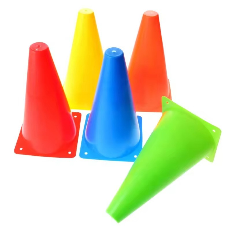Конус спортивый для тренировок 10 шт в комплекте размер 23 см CZST-110В Каменец-Подольский - изображение 2