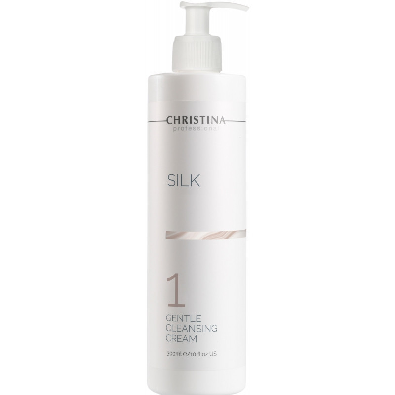 Мягкий очищающий крем (шаг 1) Christina Silk Gentle Cleansing Cream 300 мл Днепр - изображение 1