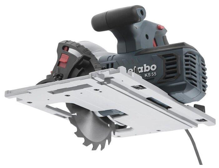 Потужна ручна дискова пила по дереву Metabo KS 55 FS : 1200 Вт, круг 160мм циркулярна пила 600955000 Киев - изображение 2