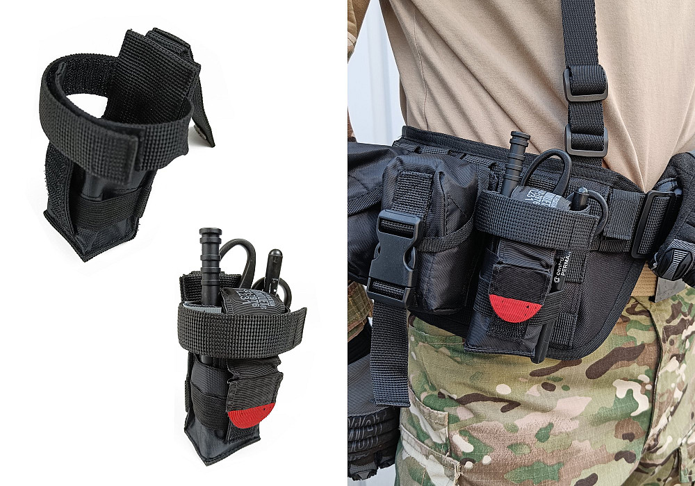 Підсумок під турникет чорний (MOLLE, CAT, підсумок на розгрузку, жилет, РПС) Коломия - фото 2