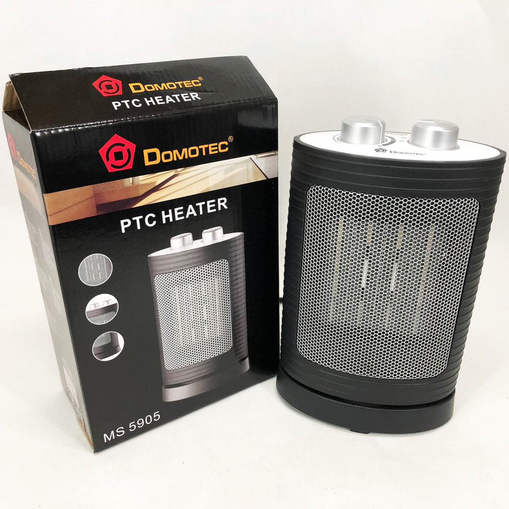 Тепловентилятори потужністю 2 кВт DOMOTEC MS-5905 1500 Вт, Електро дуйчик, DA-664 Тепловий вентилятор Київ - фото 1