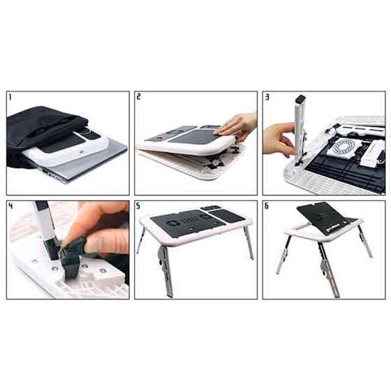 Складна підставка для ноутбука, Підставка під ноутбук для роботи лежачи, Постачання під ноут XZ-65 Львів