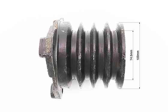 Шків 4-х пазний D-100mm (чотири пази під ремінь SPB) Lотв.-107mm Київ