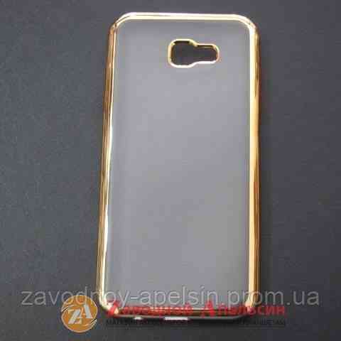Samsung A7 2017 A720 чохол Electroplating gold Одеса