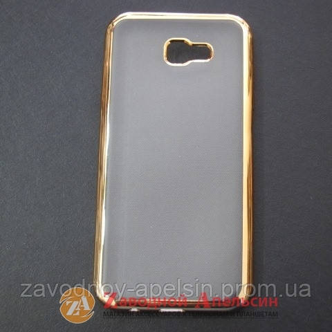 Samsung A7 2017 A720 чохол Electroplating gold Одеса - фото 2