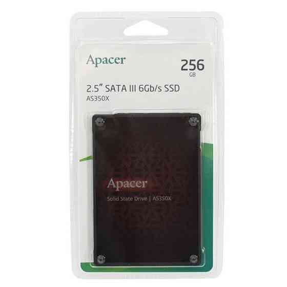 Накопичувач SSD Apacer AS350X 256GB 2.5" 7mm SATAIII 3D NAND Київ