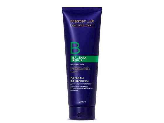Бальзам 250мл Відновлюючий для пошкодженого волосся (REPAIR) ТМ MASTER LUX PROFESSIONAL Київ