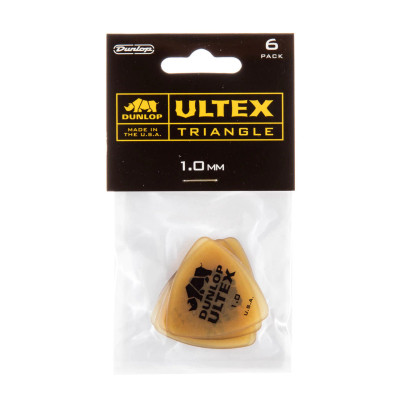 Медіатор Jim Dunlop Ultex Triangle Pick 1.0mm 6 шт. (426P1.0) Вінниця - фото 3