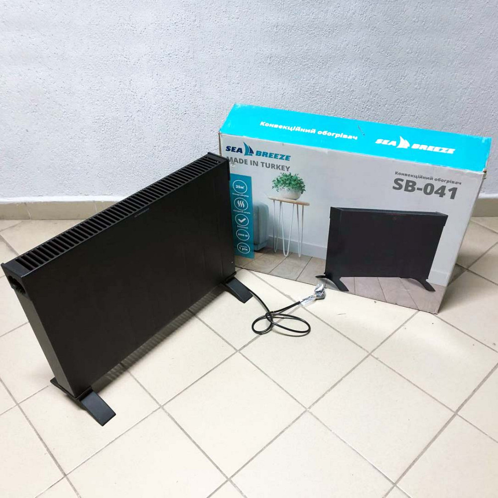Мощный конвектор для дома SeaBreeze SB-041 2000 Вт, Тонкий электрический конвектор VO-35 Львов - изображение 4