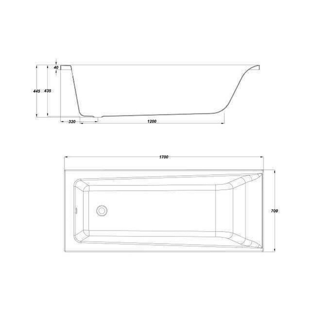 LORENA Ванна 170Х70 Киев - изображение 3