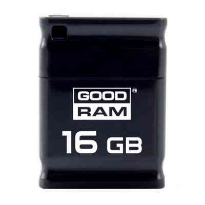 USB флеш накопичувач Goodram 16GB UPI2 Piccolo Black USB 2.0 (UPI2-0160K0R11) Вінниця