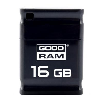 USB флеш накопичувач Goodram 16GB UPI2 Piccolo Black USB 2.0 (UPI2-0160K0R11) Вінниця - фото 1