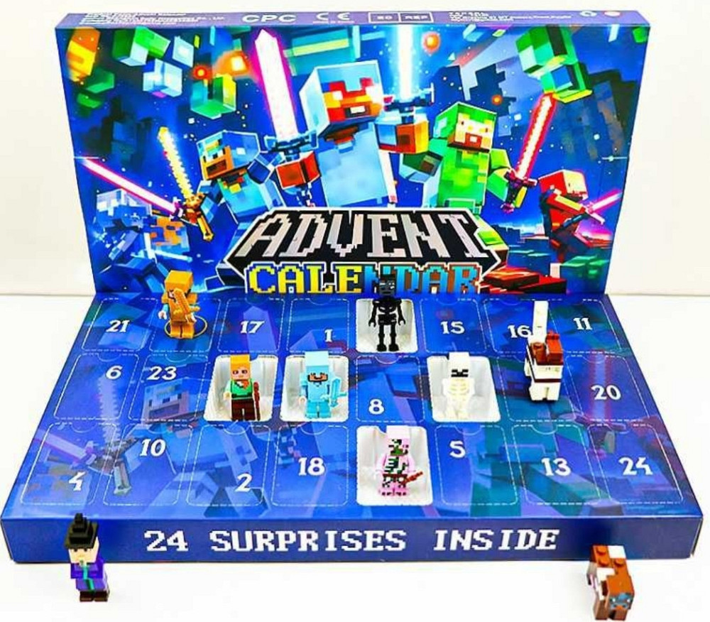 Новорічний адвент-календар Лего Майнкрафт на 24 вікна. Київ - фото 6