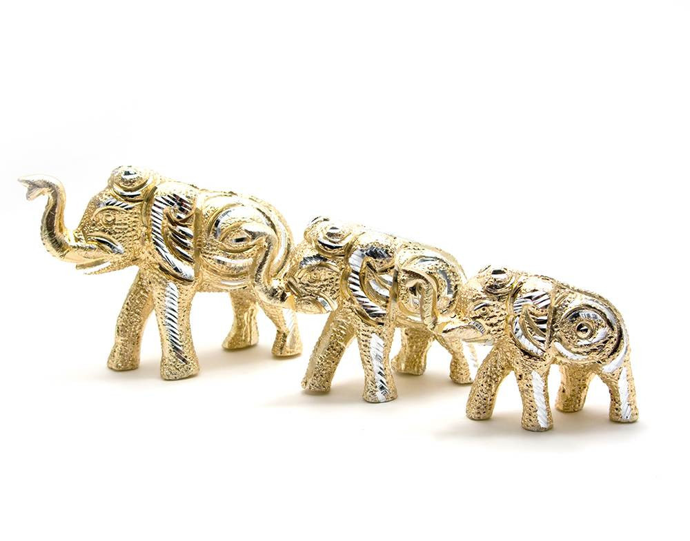 Статуэтки слонов резные алюминий Киев - изображение 1