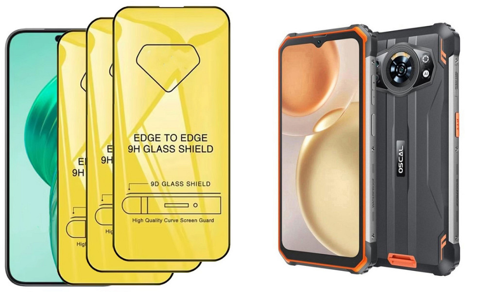 Захисне скло DefenzoGlass для Blackview Oscal S80 – подвійна міцність Київ - фото 3