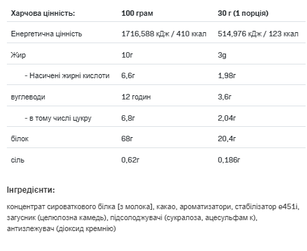 Whey Lactose Free - 700g (Chocolate) Луцк