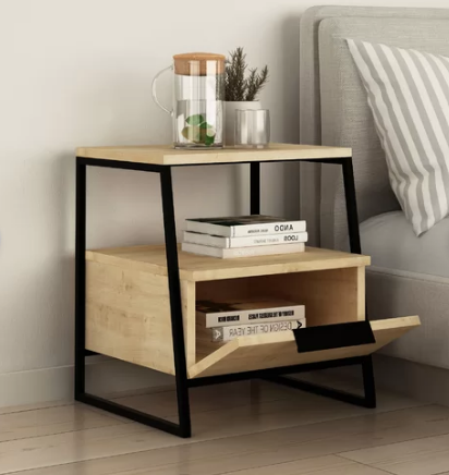 Приліжкова тумба "Бікеле 60" венге-бланже Миколаїв - фото 1