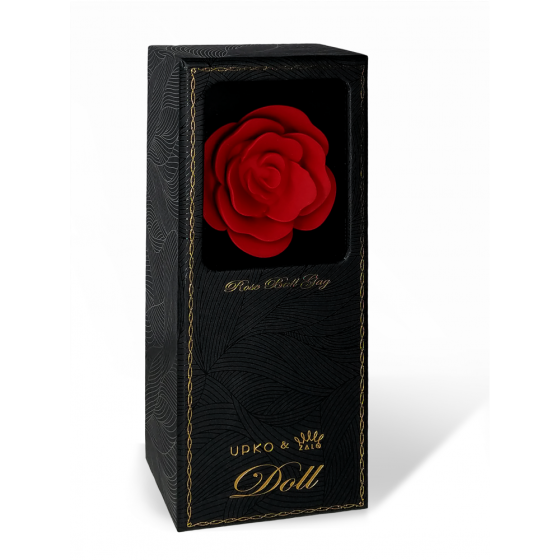 Кляп троянда із силікону та італійської шкіри Rose Ball Gag UPKO Sex Aura Київ