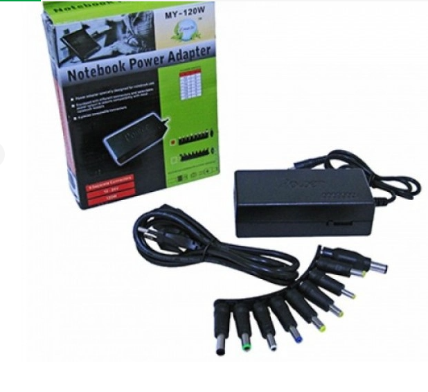 Зарядний пристрій універсальний MY-120W - 2456 Комплектація: адаптер, спеціальний шнур живлення, насадки Одеса - фото 4