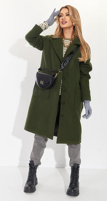 Стильне кашемірове пальто (48) Київ - фото 2