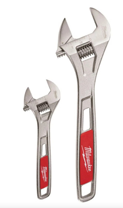 Набор ключей разводных MILWAUKEE, (150/200мм) (2шт) Одесса - изображение 1