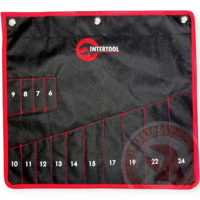 Чехол для гаечных ключей 14 карманов 6-15, 17, 19, 22, 24 (43х43см) Мукачево - изображение 1