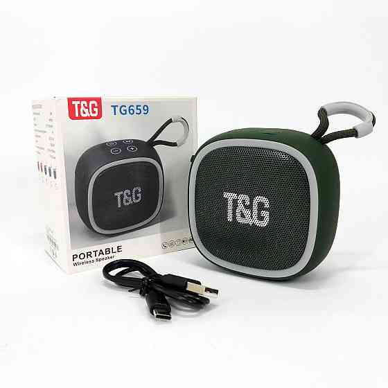 Портативна акустична bluetooth колонка TG659, Bluetooth колонка з зарядкою від usb TJ-88 Львів