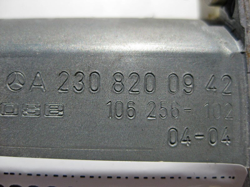 Mercedes-Benz  A2308200942 Моторчик склопідйомника правих дверей CLK C209 CL C215 SL R230 Одеса - фото 3