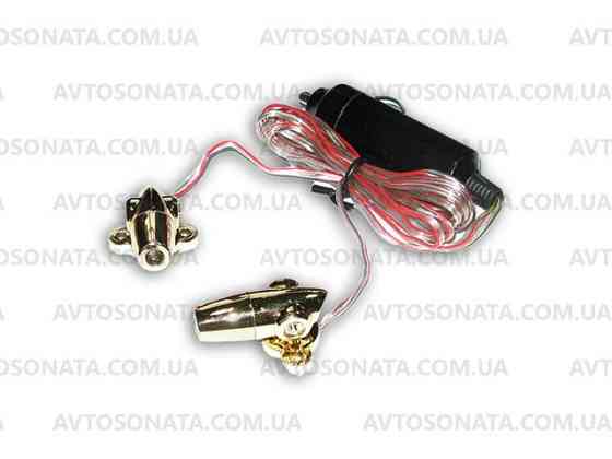 Підсвічування 27 2 гармати LED в прикурювальний. золото/blue Вінниця