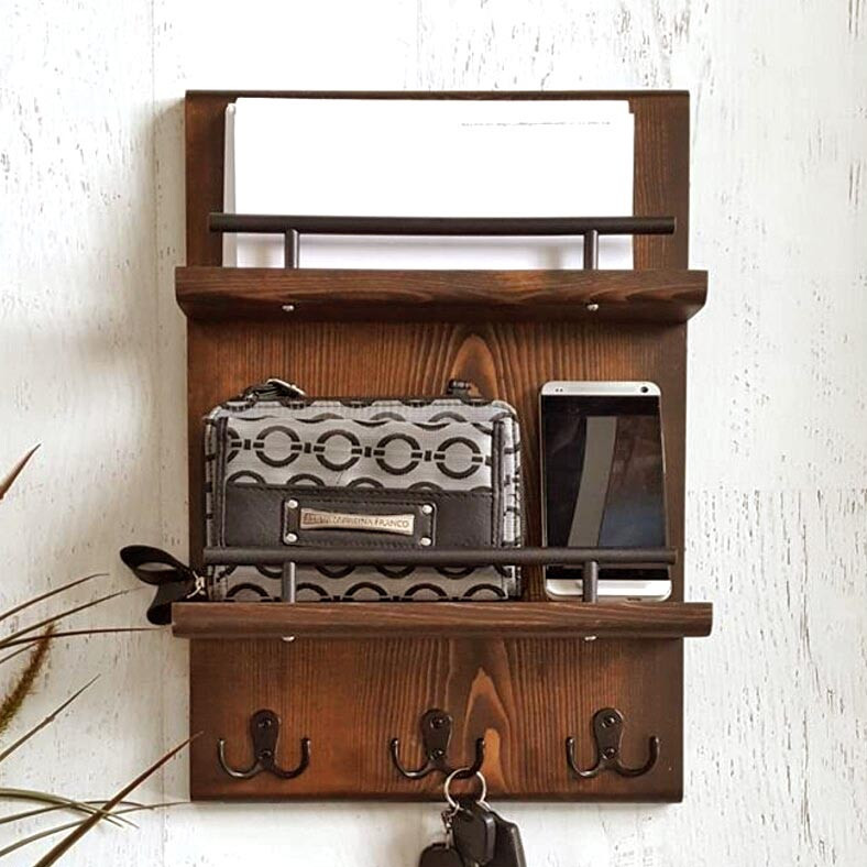 Ключниця дерев'яна "Славей" капучино Миколаїв - фото 1