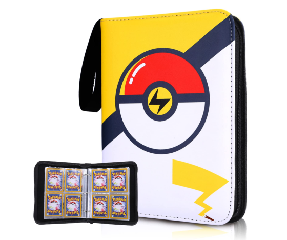 Альбом для анімаційних карток Покемон стильний органайзер для колекціонерів Луцк