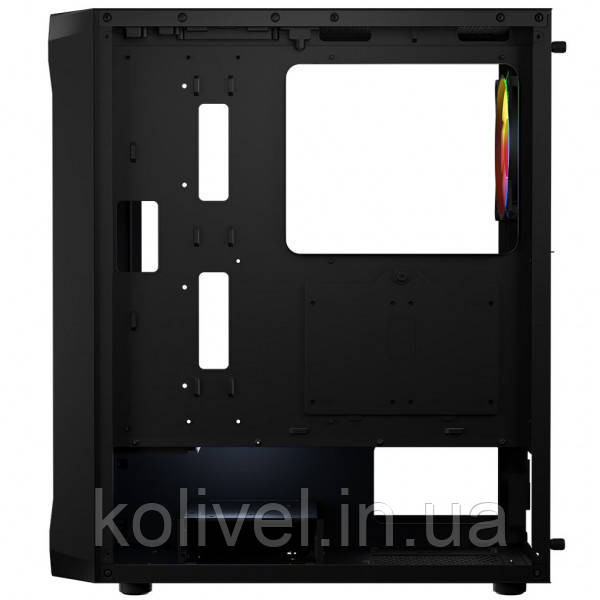 Корпус LogicConcept PORTOS MESH+GLASS ARGB fans 4x120mm BLACK без БЖ ATX (AT-PORTOS-10-0000000-0002) Киев - изображение 8