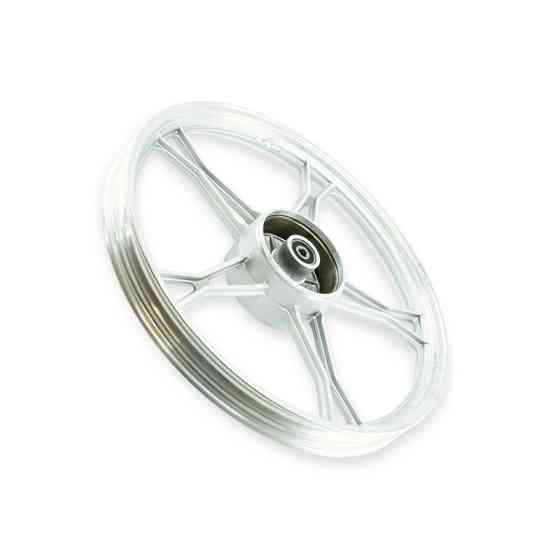 Диск задній мопед Дельта литої алюмінієвий D=17, 1,4 підшипник 12 мм звичайний колісний Мукачево