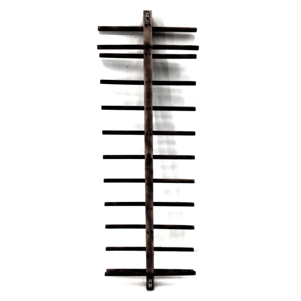 Настінна винна полиця "Кайдзу" мокко Миколаїв - фото 2